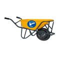 STRAATMAKERS KRUIWAGEN GEEL 90 LITER