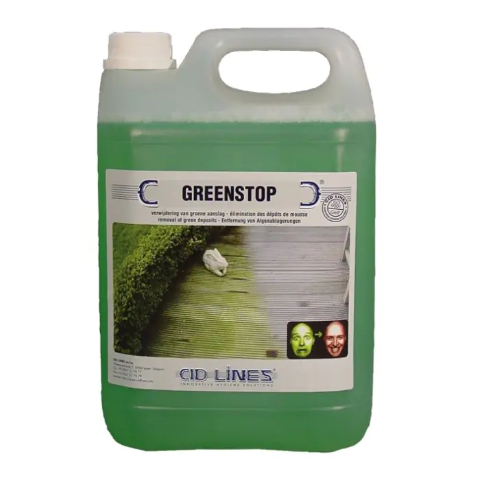 algenreiniger terras