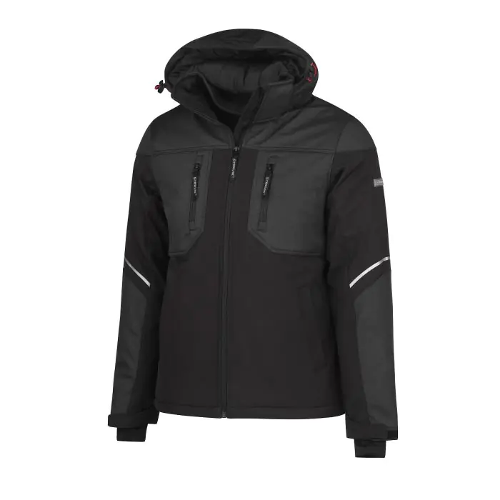 STORVIK SOFTSHELL WERKJAS BOAZ ANTRACIET DIVERSE MATEN Zeinstra